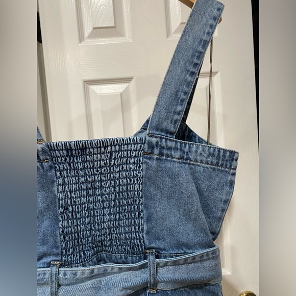 Custom Habitual Denim Buttoned Down Dress SzS - Picture 7 of 12